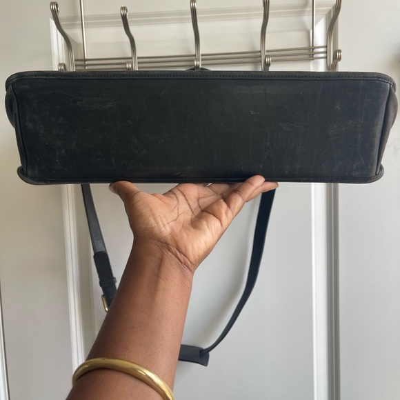 Vintage Coach Beekman 5266 Brown Leather Briefcase Bag With Detachable Strap - Picture 3 of 7